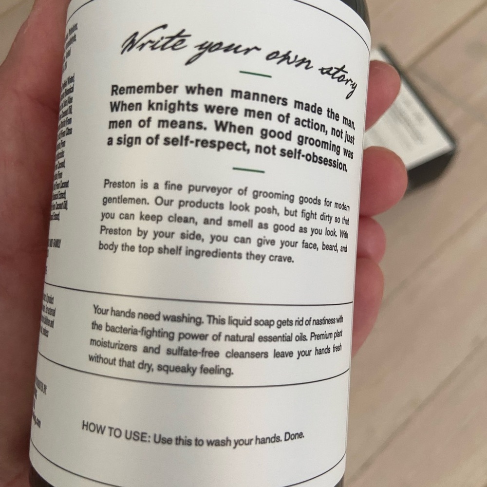 Men’s Preston Body Care Set - Picture 4 of 7